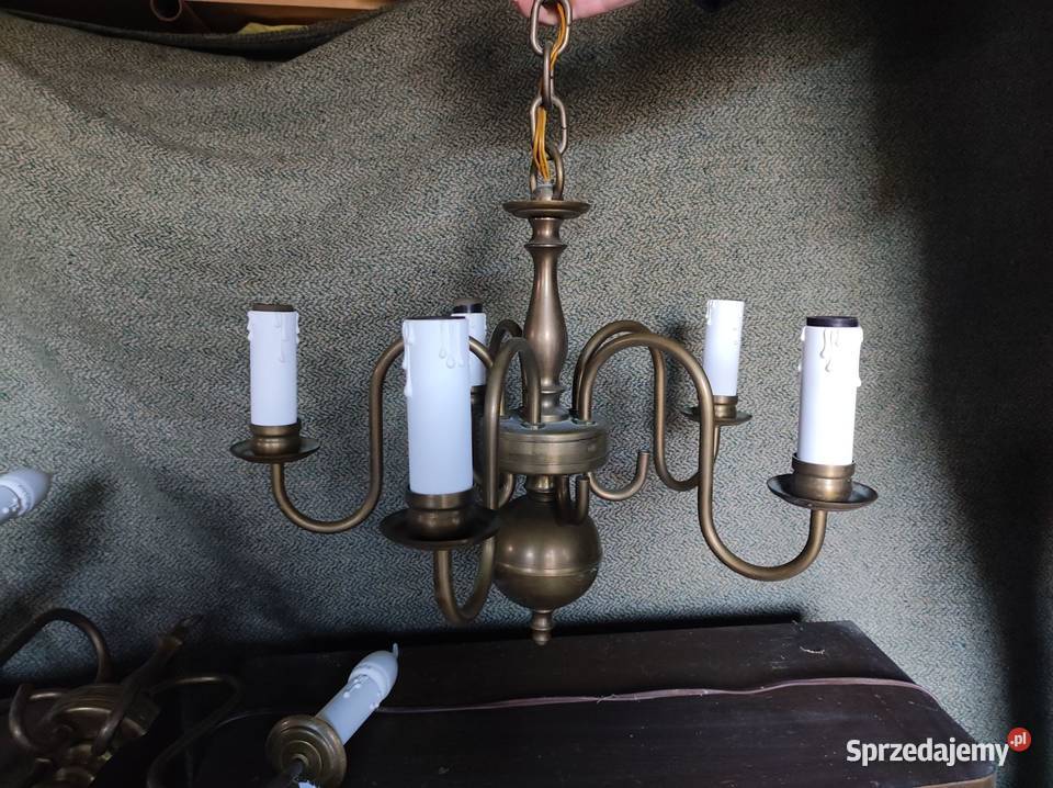 Żyrandol kinkiety ANTYKI Szczecin