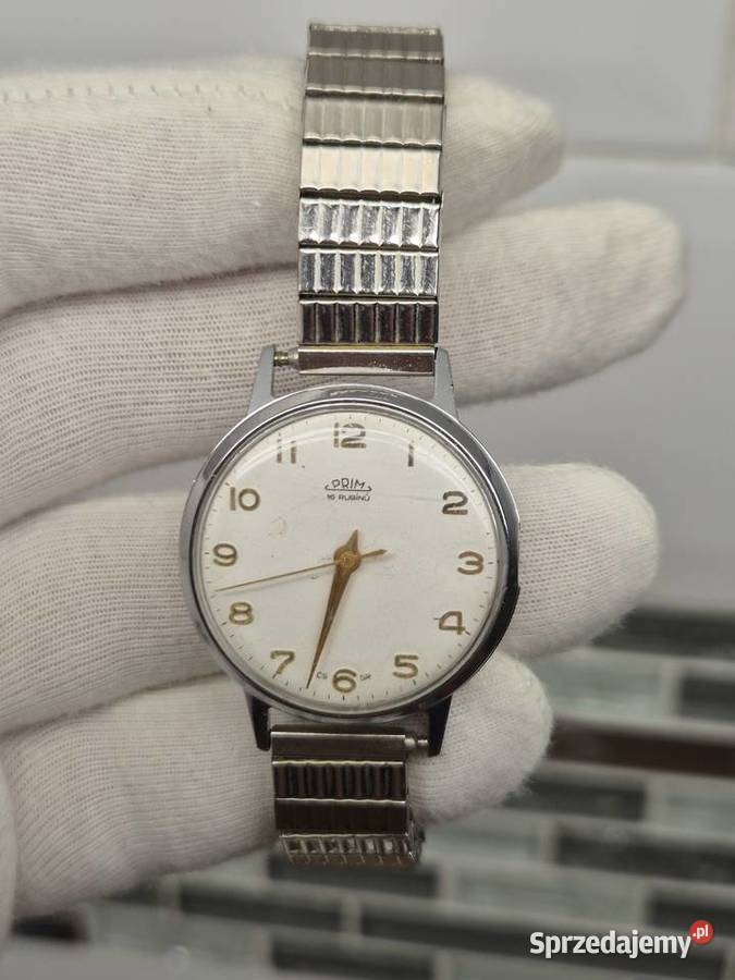 Zegarek PRIM Unisex Czechosłowacja Chorzów