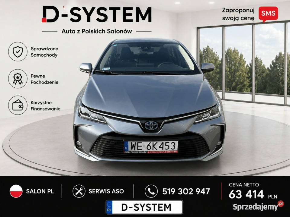 Toyota Corolla 22 Salon Polska 18 HYBRID 1wł z elektrochrom. lusterko wst. podlaskie Białystok sprzedam