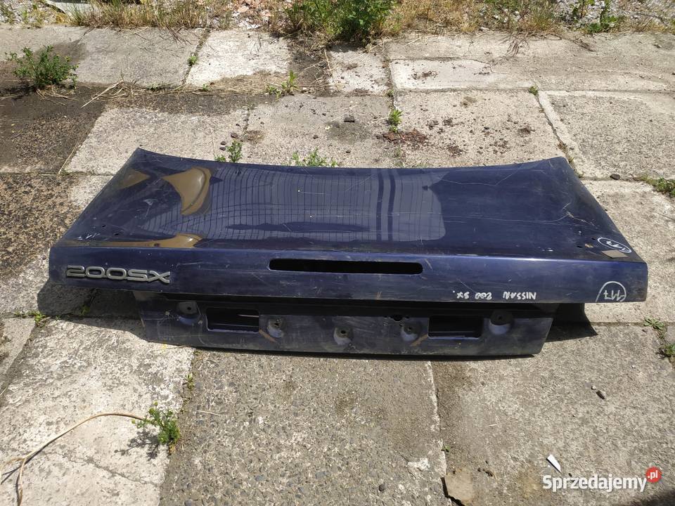 Nissan 200sx 200 SX klapa tył pokrywa dolnośląskie Byków