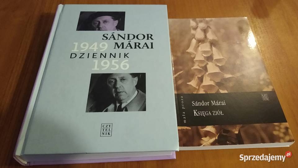 Dziennik 19491956 Sandor Marai 2017 Księga ziół Gdańsk