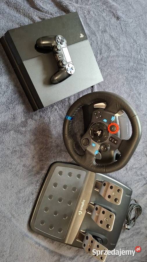 Konsola 4 kierownica Logitech G29 mazowieckie Warszawa