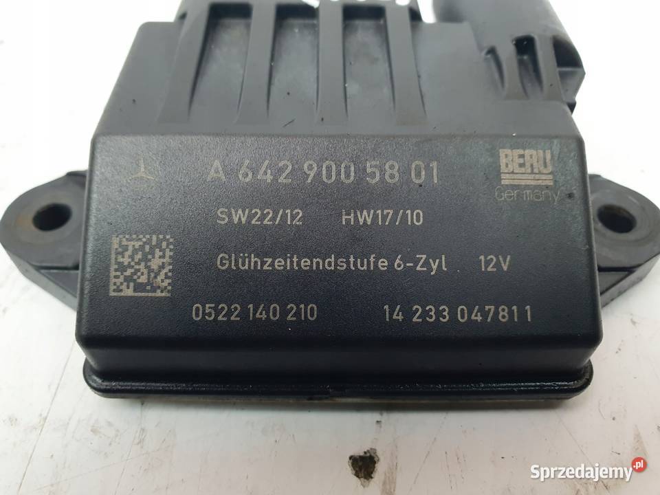 PRZEKAŹNIK ŚWIEC ŻAROWYCH Mercedes Benz W251 30 osobowe lubelskie Chełm sprzedam