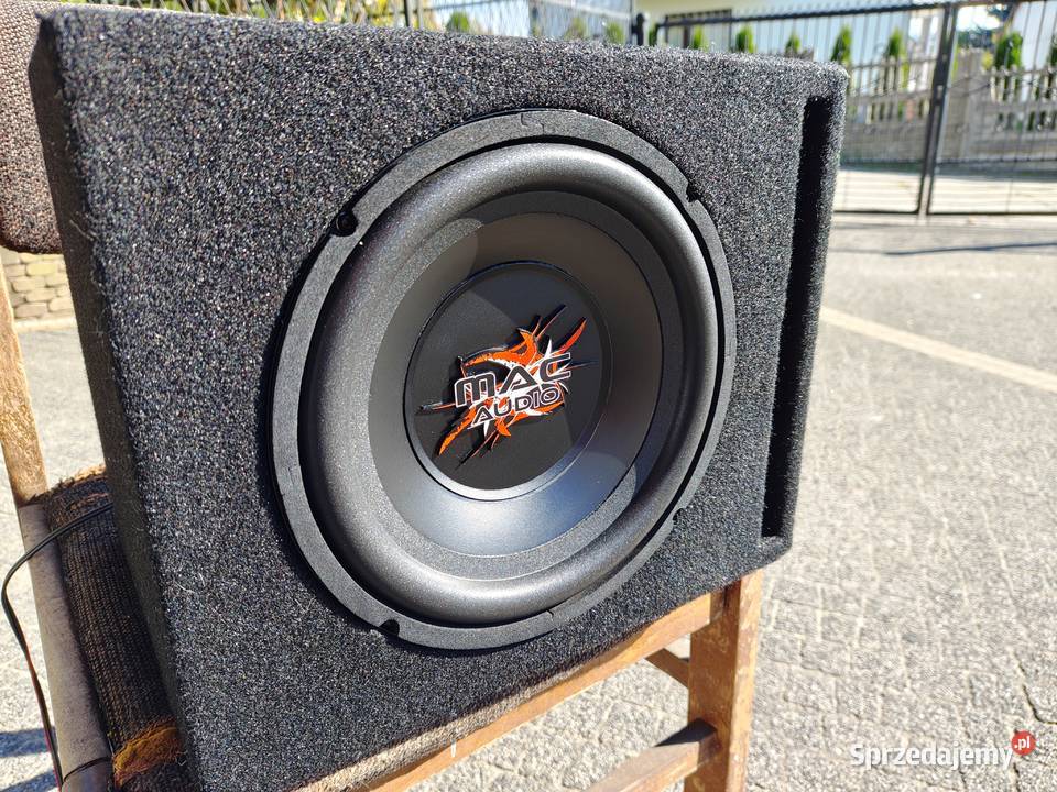 Skrzynia basowa bassowa subwoofer tuba Mac Audio śląskie Niegowonice