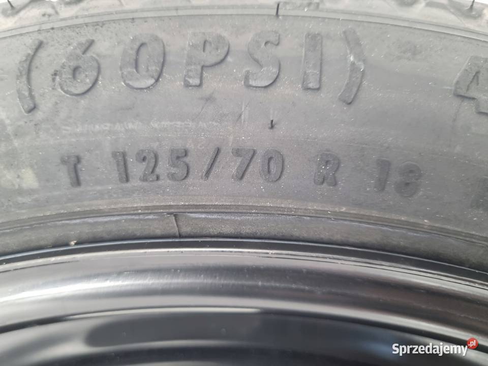 KOŁO DOJAZDOWE ZAPASOWE Audi Seat Vw Golf V Chełm sprzedam