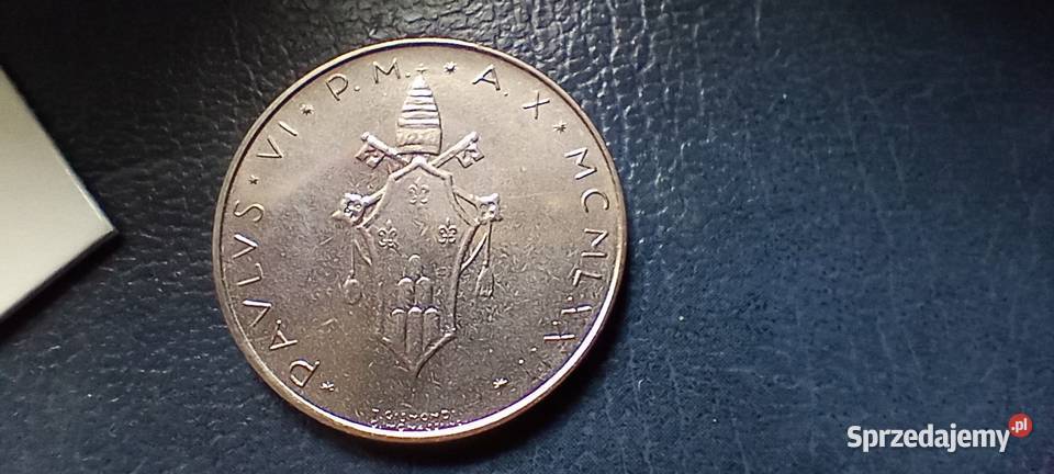 Stare monety 100 lir 1972 Watykan sprzedam