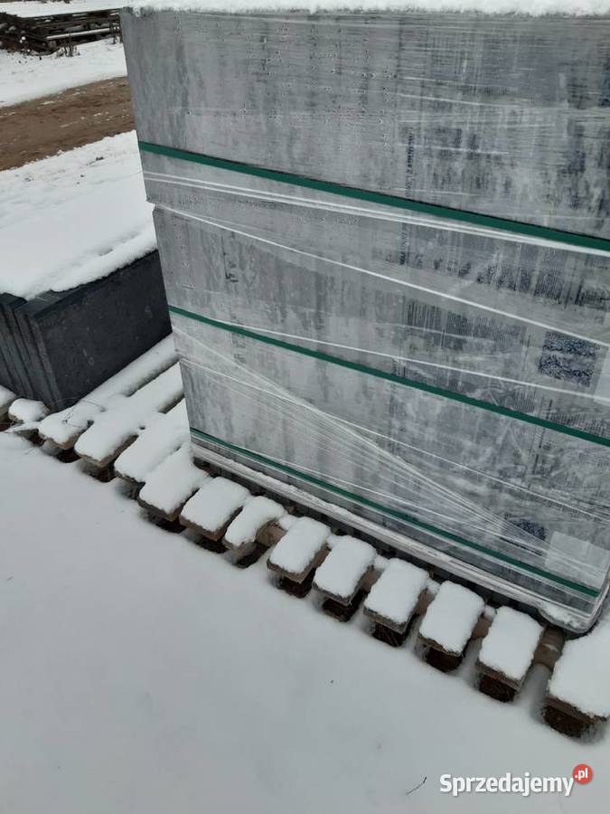 Obrzeża trawnikowe 6x20x100 grafitowe z zamkiem Łęczna