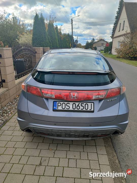 Honda Civic VIII 18 LPG wielkopolskie Sośnie