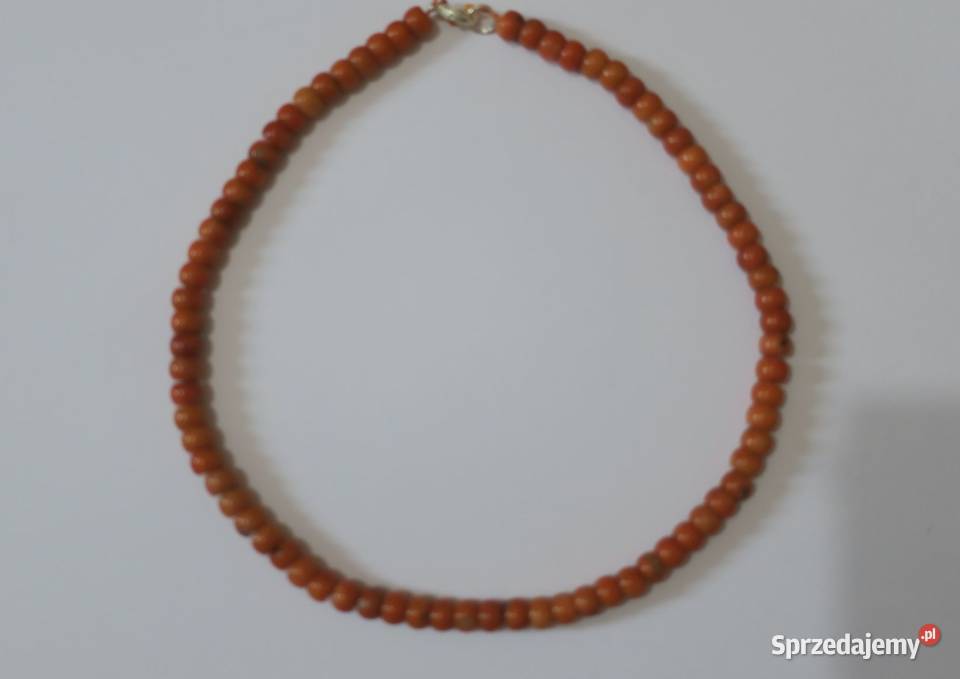 Czerwone korale naszyjnik Pruszków sprzedam
