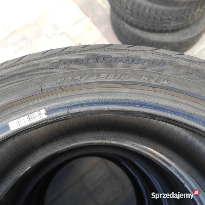 FULDA SportControl 23545R18 94W lato komplet Lubice sprzedam