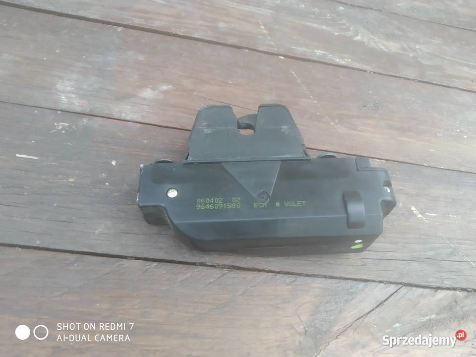 Zamek klapy bagażnika 9646091580 Peugeot osobowe Tarnów