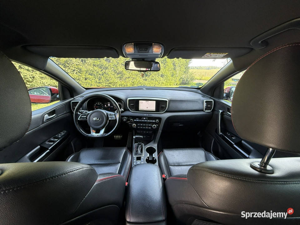 Kia Sportage 16GDI 177 AWD 4x4 Salon Kamera Navi wiśniowy Ocice