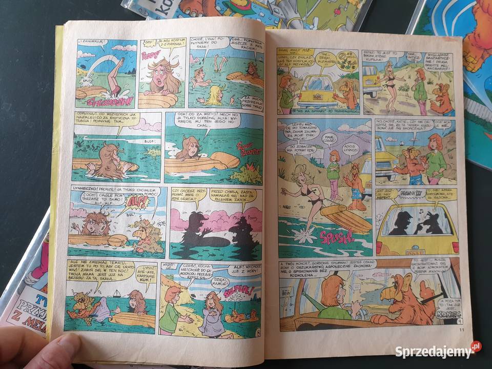 Alf zestaw 4 komiksów wydawnictwo TMSemic