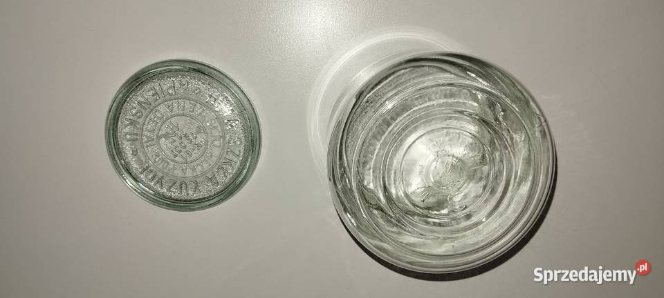 Unikat Słój Wecka 1 l Huta Szkła Łużyce w