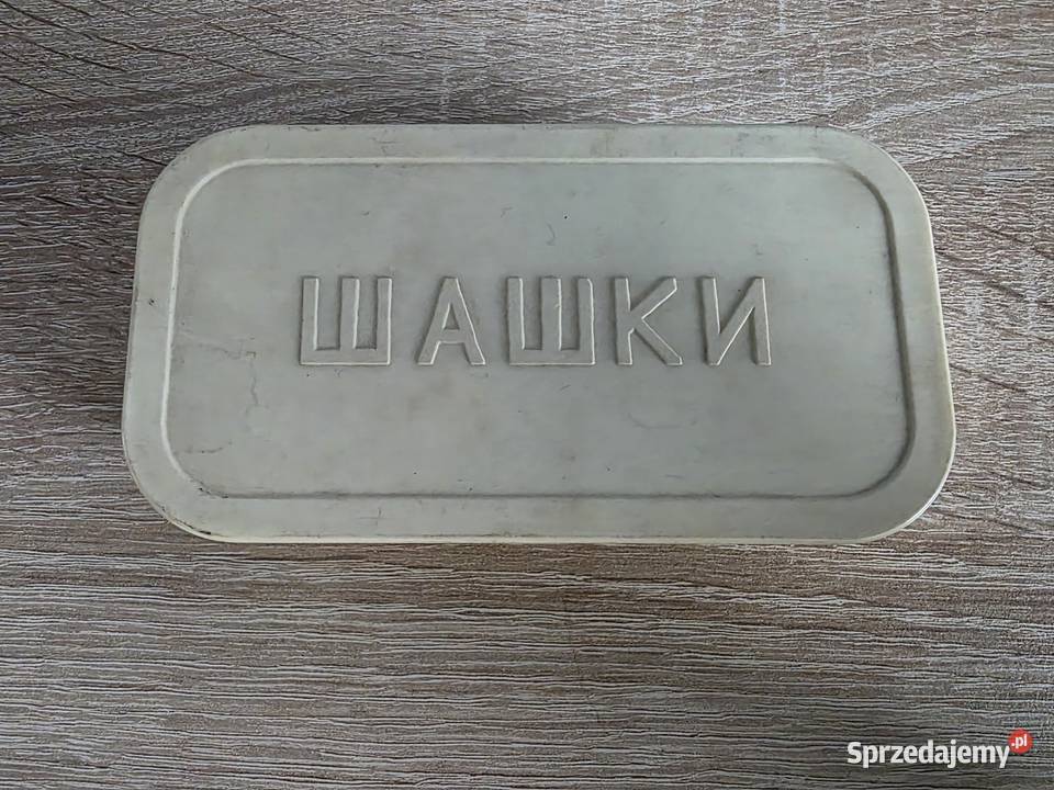 Radzieckie warcaby szaszki rosyjskie sowieckie Łódź