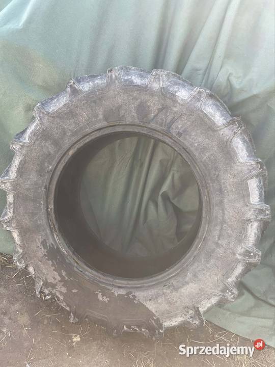 opony rolnicze używane 34085 R24 Wola Tesserowa sprzedam