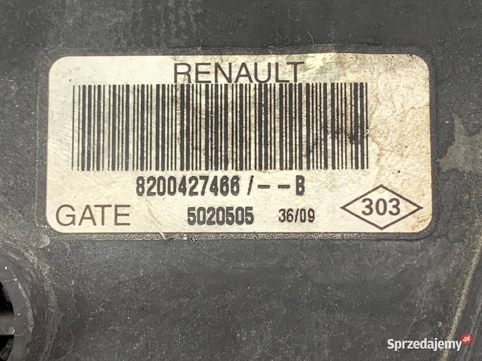 WENTYLATOR CHŁODNICY RENAULT KANGOO II 15 86 osobowe podkarpackie