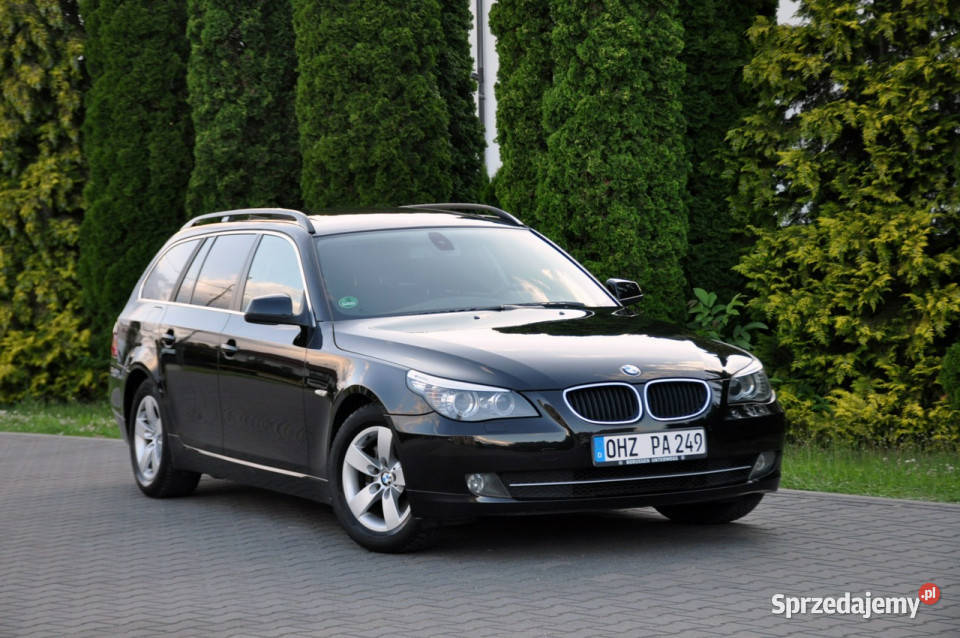 BMW 520 garażowany BMW mazowieckie Ostrów Mazowiecka