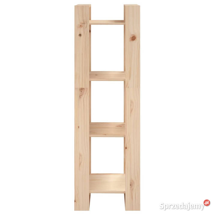 Regał na książkiprzegroda 41x35x125 lite drewno Warszawa
