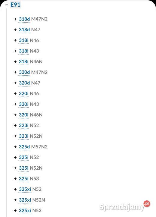 Wahacz dolny TYŁ Tylny Bmw e90 e91 e92 e93 Dębica