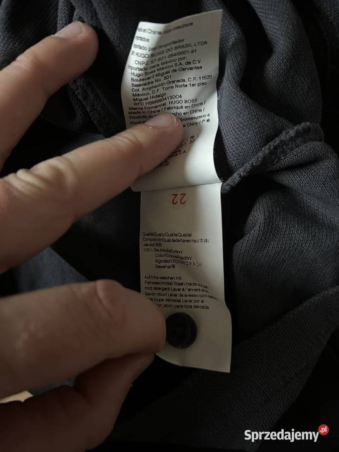 Męska koszulka polo HUGO BOSS XL OKAZJA Zamość