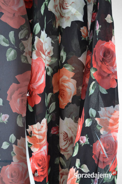 czarna koszula w kwiaty Guess XS 34 Warszawa sprzedam