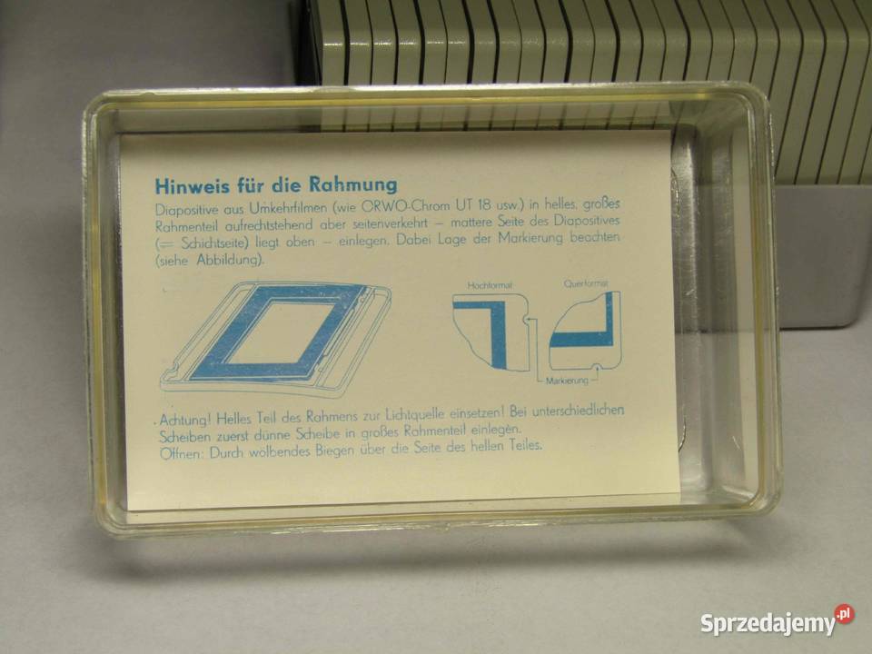 RAMKI DO SLAJDÓW 24 x 36 Warszawa