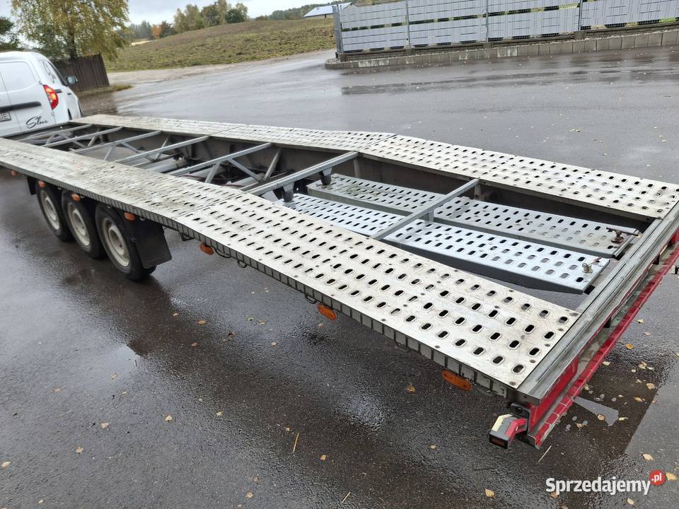 Przyczepa Laweta Niewiadów 8 Metrów Aluminiowa 3 pomorskie Sierakowice
