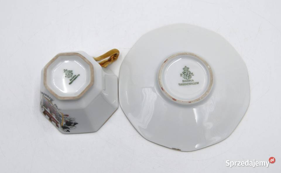 Porcelanowy zestaw do mokki Tirschenreuth Poznań
