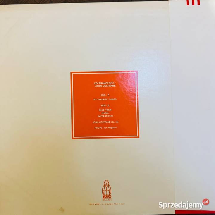 John Coltrane Coltranology NMNMJapan Obi LP 1973