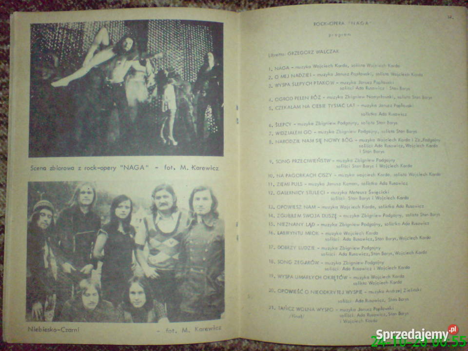 Rock Opera NAGA pierwsza rock opera polska