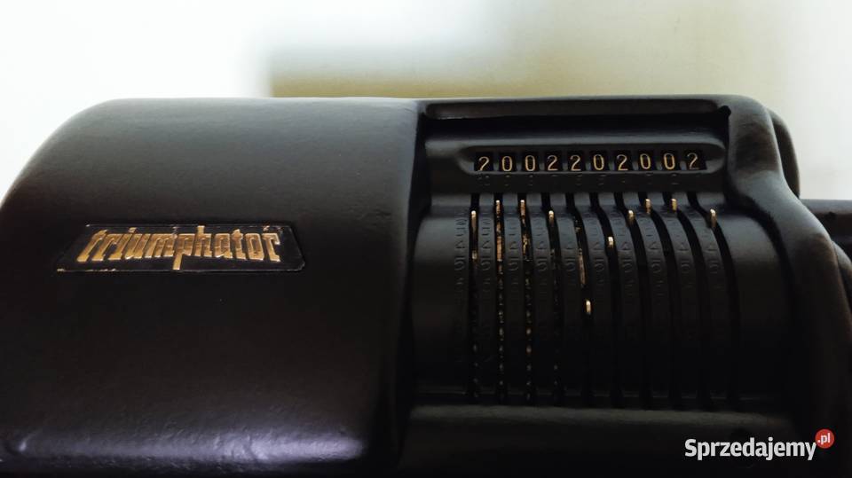 Stara maszyna do liczenia z lat 50 tych małopolskie Kraków