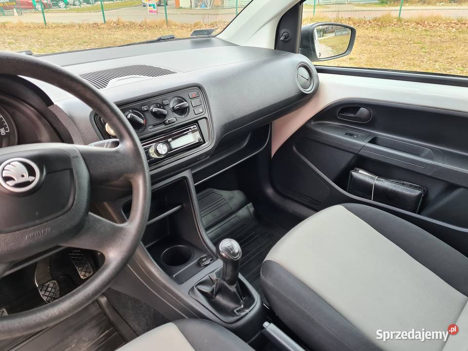 Skoda Citigo Salon Polska Instalacja LPG nieuszkodzony Olsztyn sprzedam