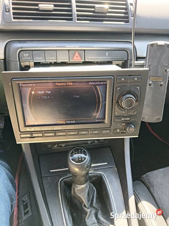Radio Audi Navigation plus a4 b6 b7 s4 RNS 2Din Poniec