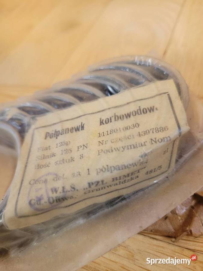 Panewki korbowodowe fiat 125p Cholerzyn