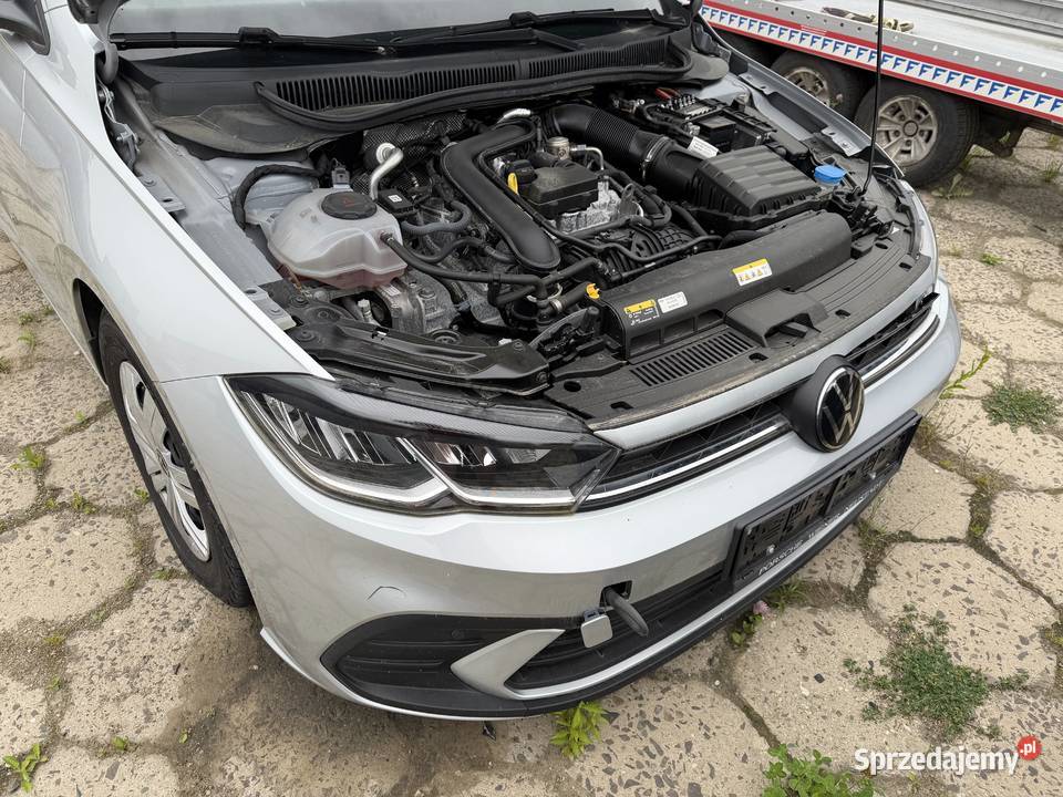 Volkswagen Polo 10 TSI OPF Life 2022r 44 uszkodzony Prudnik sprzedam