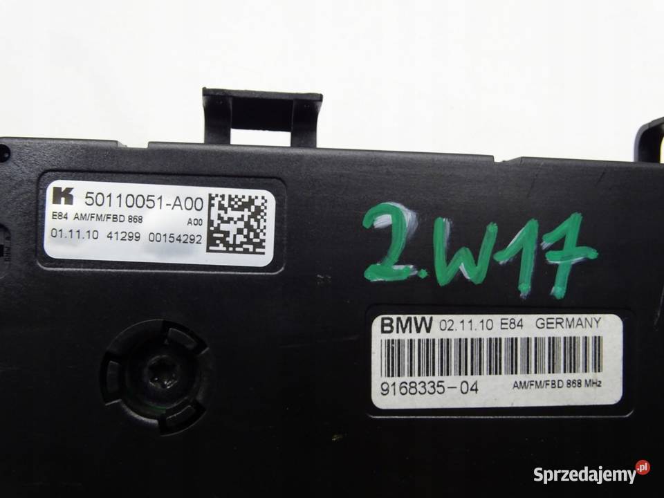 WZMACNIACZ ANTENY ANTENOWY 9168335 BMW X1 E84 osobowe