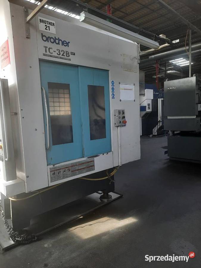 Pionowe centrum obróbcze Brother TC32B QT lubuskie Strzelce Krajeńskie