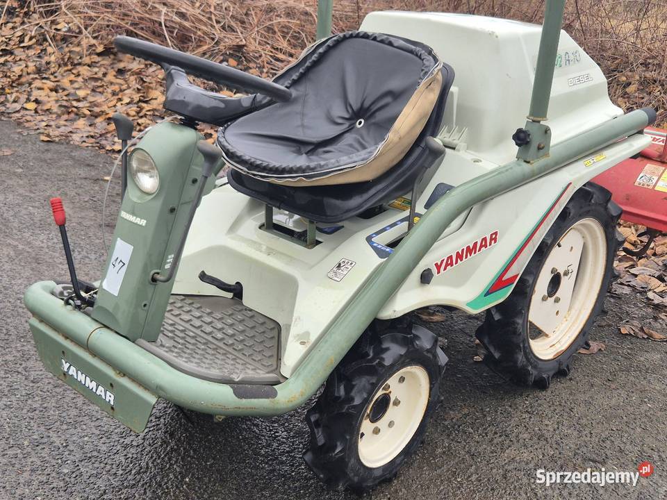 Traktorek traktor YANMAR A10D z Glebogryzarką Yanmar Małuszyn sprzedam