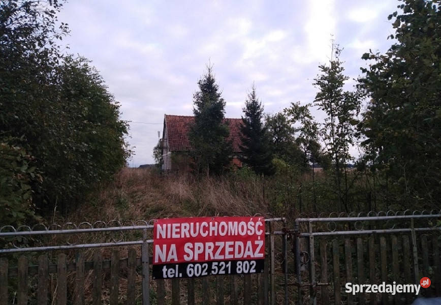 Domek i budynki gospodarcze utwardzona Śmiardowo