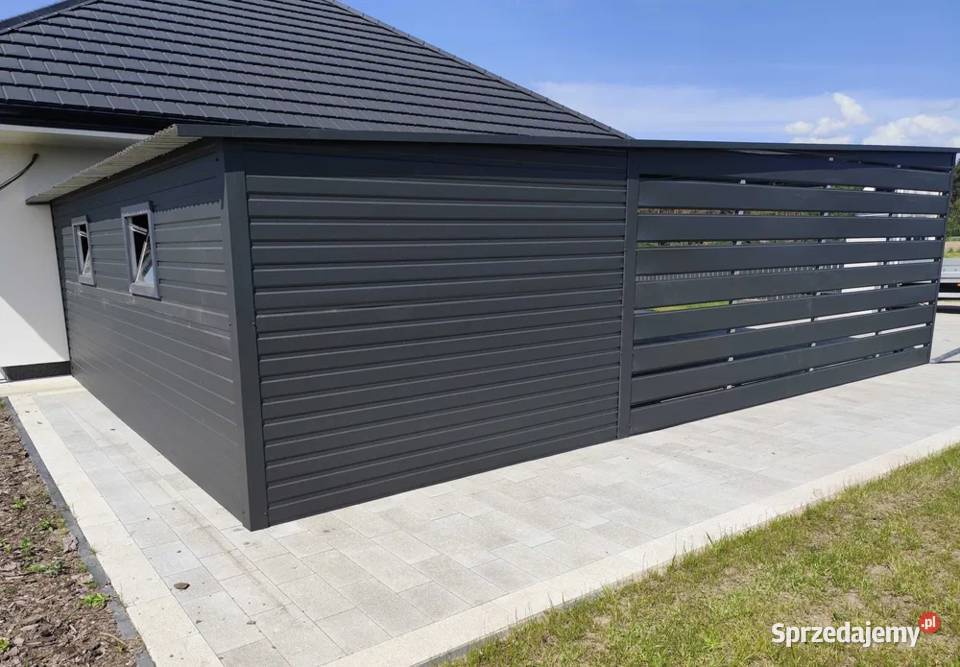 ORZECH Profil Garaż Blaszany SZYBKI MONTAŻ Ostrołęka