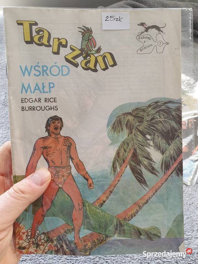Tarzan Wśród Małp Powrót Tarzana cz1 i 2 komiksy Komiksy Gdynia