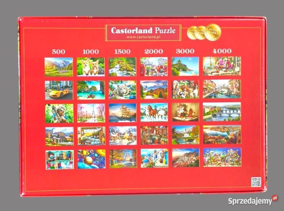Castorland puzzle spacer w paryżu 1000 elementów Chrzanów