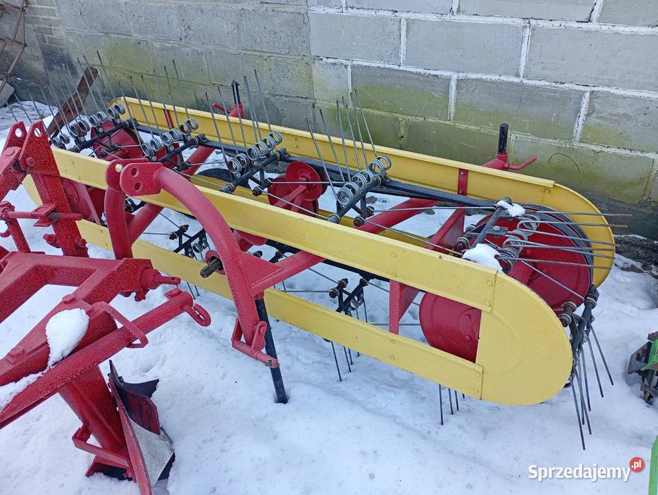 Zgrabairka taśmowa przetrząsacz do siana taśmowy Skaryszew