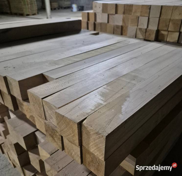 Kantówki bukowe 7x7 bezsęczne heblowane 7183 1m3