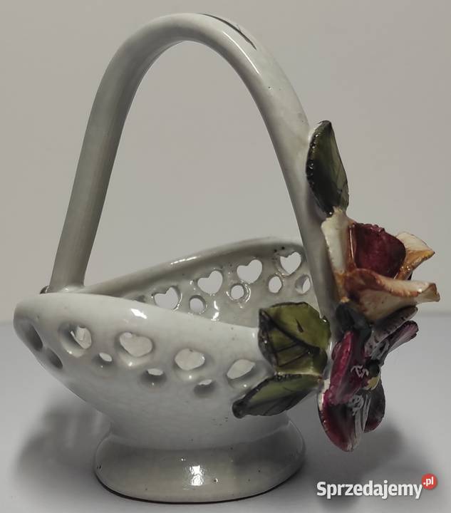 Porcelanowy koszyk koszyczek kosz z porcelany mazowieckie Warszawa