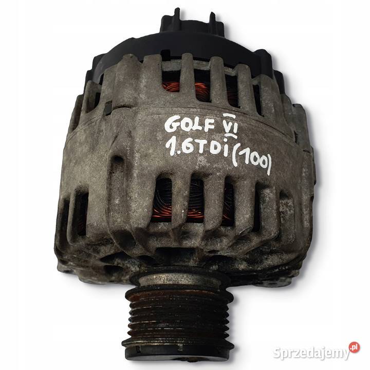 ALTERNATOR VW Golf VI A3 8P Octavia II 16 TDI Układ elektryczny silnika lubelskie Chełm