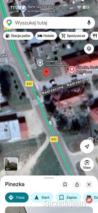 Działka niezabudowana 00208ha Gorzków-Osada sprzedam