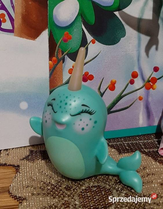 Lalka Enchantimals Naddie Narwhal z pupilem Zabrzeg