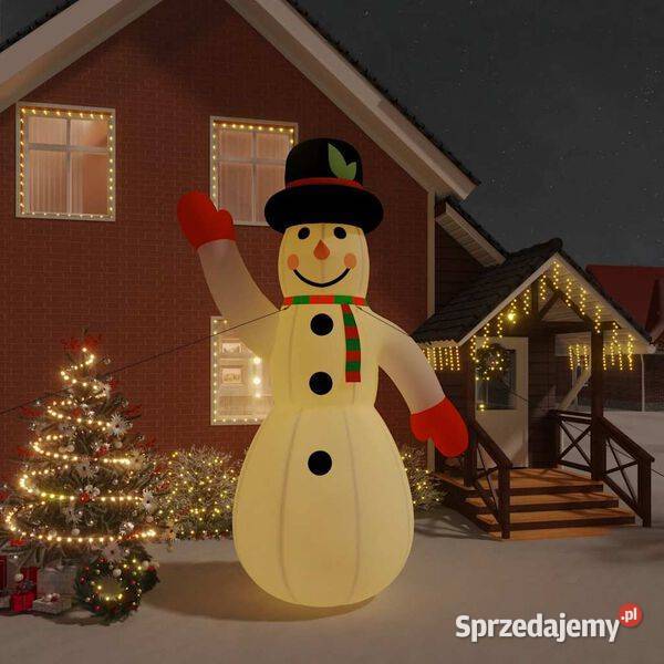 Nadmuchiwany bałwan z oświetleniem LED 455 mazowieckie Warszawa